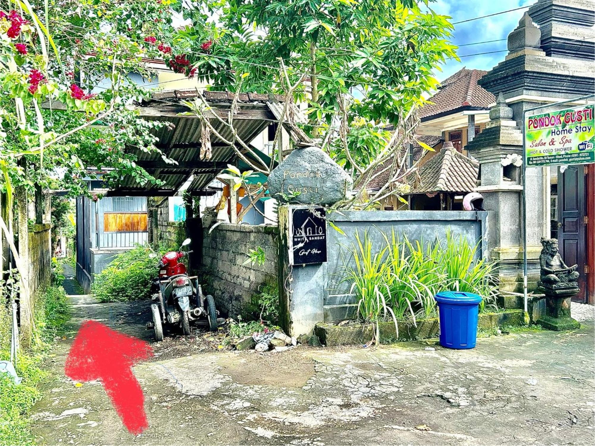 White Sandat Guest House Ubud Dış mekan fotoğraf